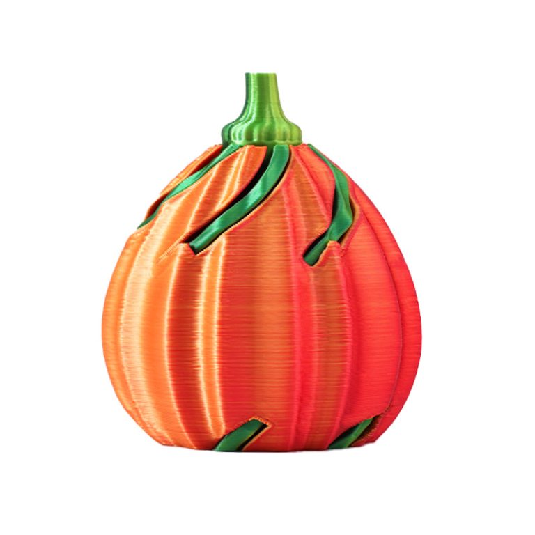 3Dプリント 解压玩具 南瓜 カラフルデスクトップ 装飾 ハロウィンギフト ドラゴン スタチュー