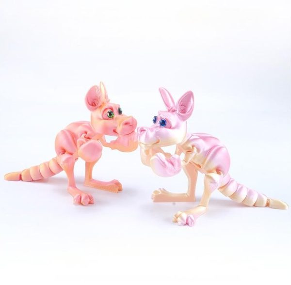 ボクシングカンガルー フィギュア 可動関節・クリエイティブコレクション模型・アニメフィギュア